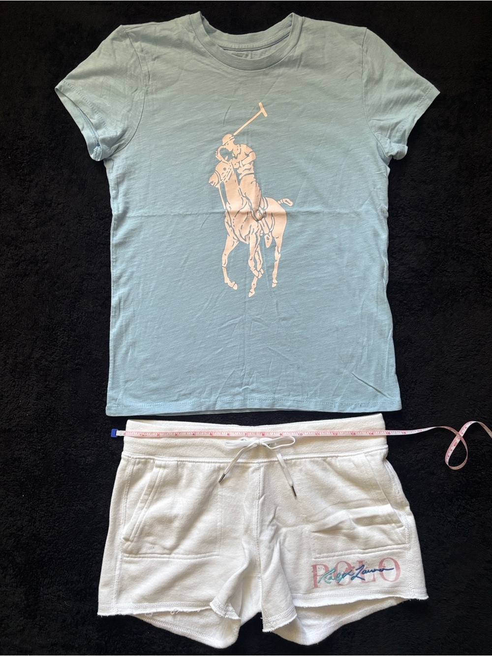 Ralph Lauren Polo Sweat Shorts and Tee